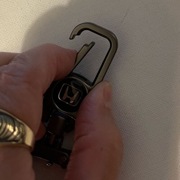 Honda Key Fob Keychain in Black NWT - Picture 5 of 6